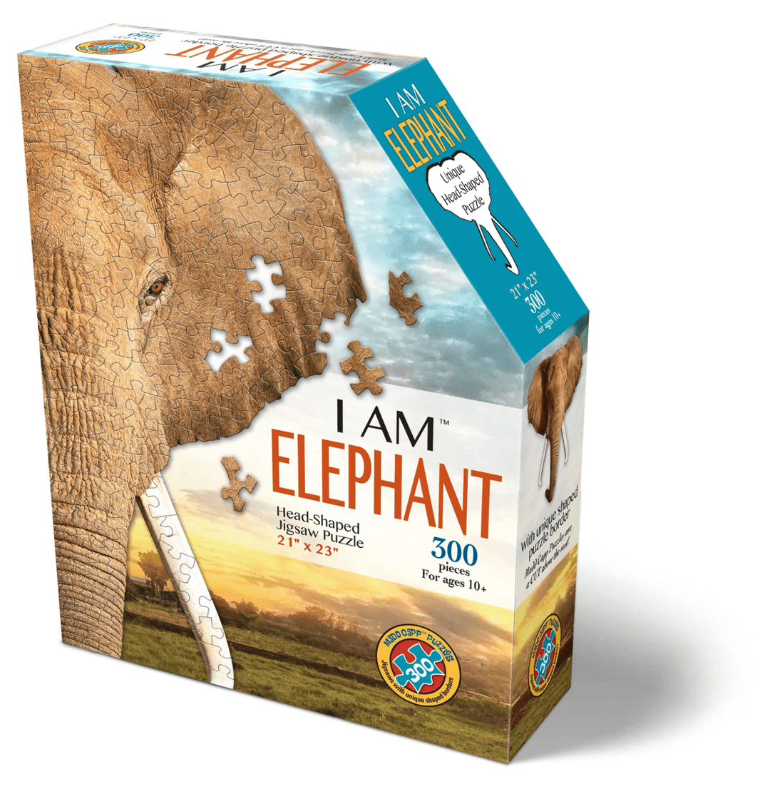 I AM ELEPHANT 300 pcs Puzzle-Puzzles-Tools 4 Teaching-Classroom Decor and More