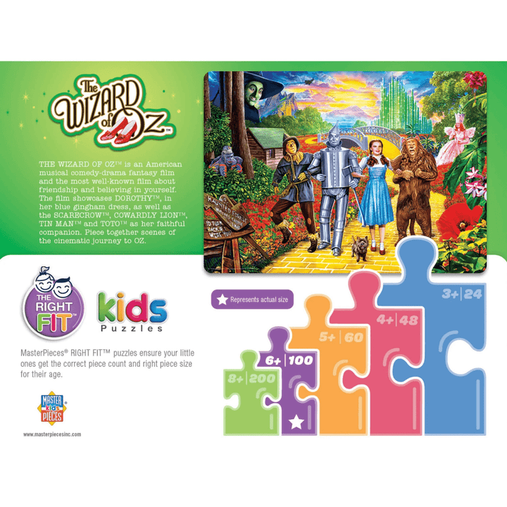 The Wizard of Oz - 100 Piece Jigsaw Puzzle-Puzzles-Tools 4 Teaching-Classroom Decor and More