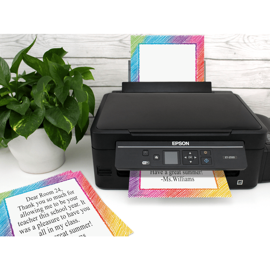 Colorful Scribble Computer Paper-Computer Paper-Tools 4 Teaching-Classroom Decor and More