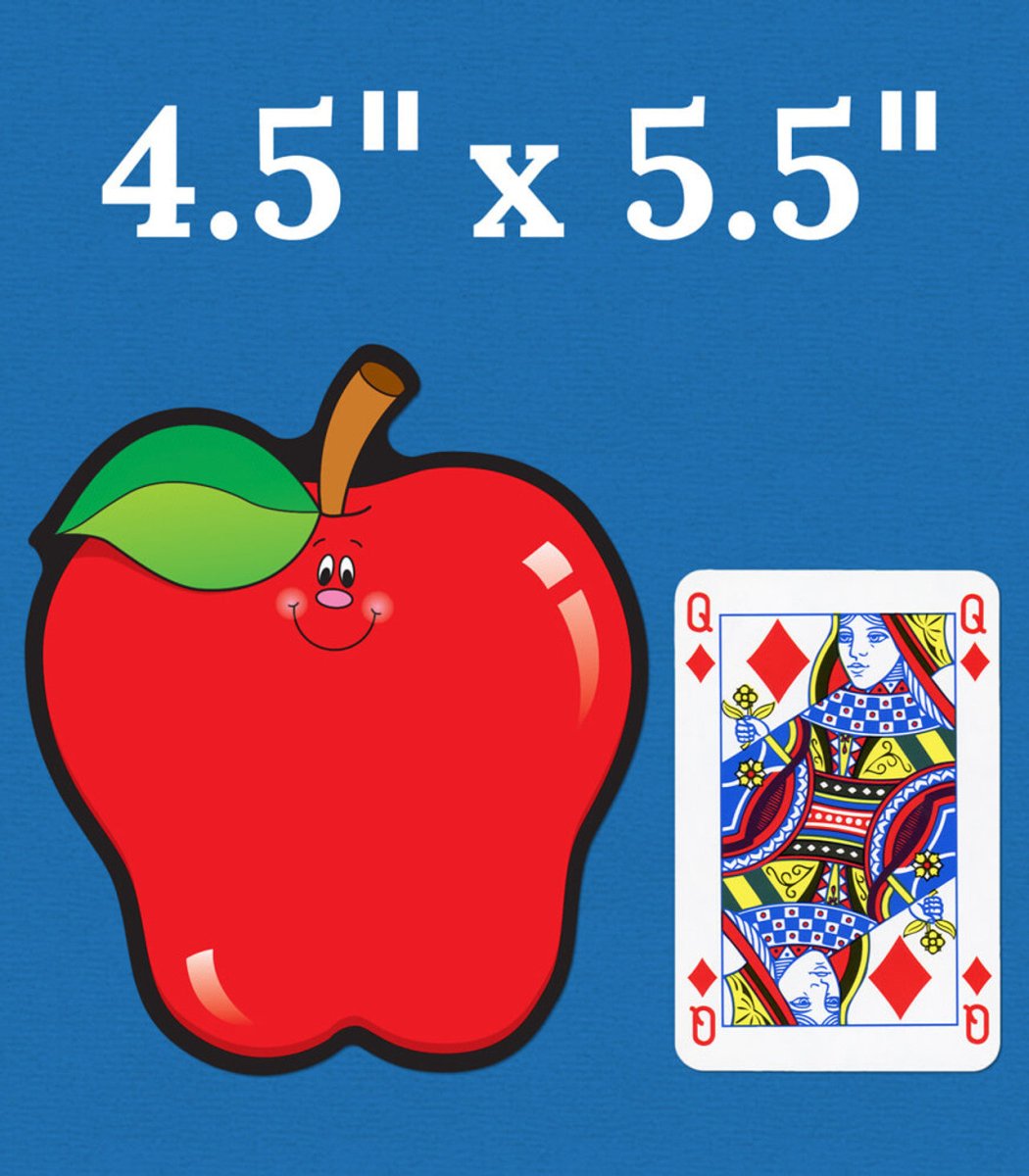 Apples Assorted Cutouts Grade PK - 5 - Tools 4 Teaching