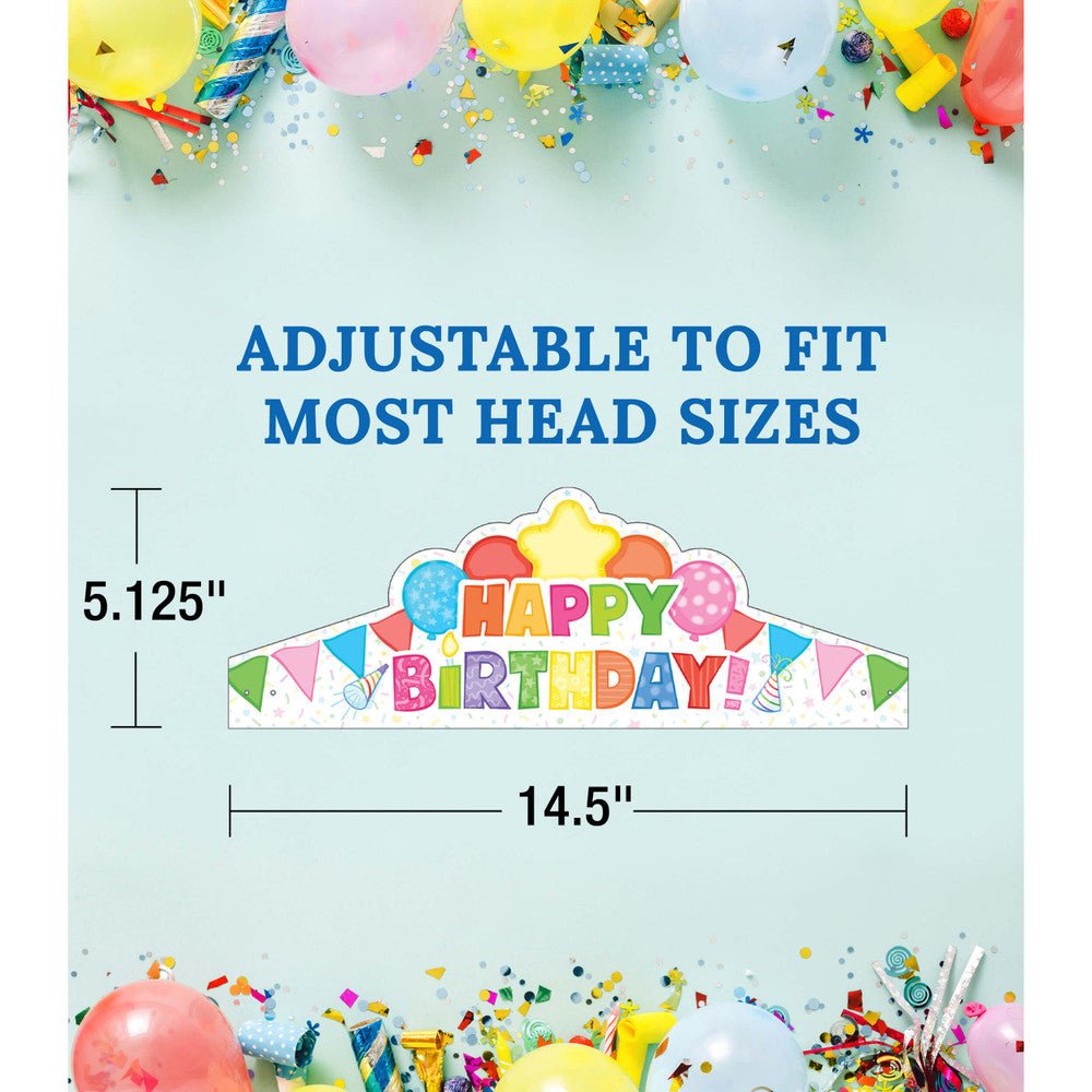 Classroom Happy Birthday Crowns Grade PK-2-Birthday-Tools 4 Teaching-Classroom Decor and More