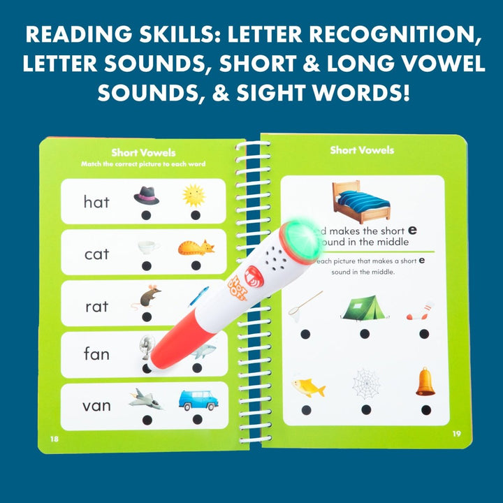 Hot Dots® Kindergarten Essentials Reading & Math Workbook-Hot Dots-Tools 4 Teaching-Classroom Decor and More