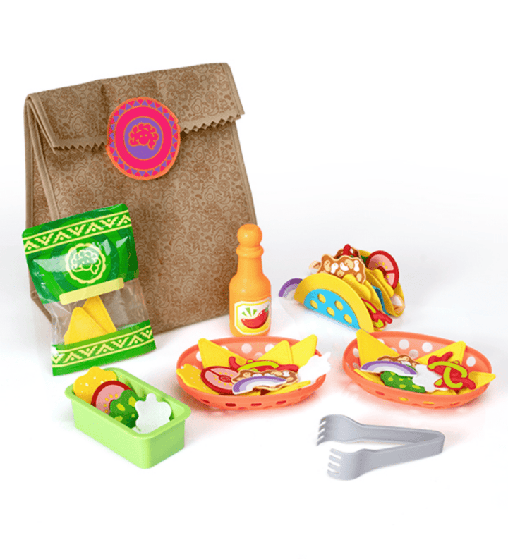 Pretendables Nacho Set-Play Food-Tools 4 Teaching-Classroom Decor and More