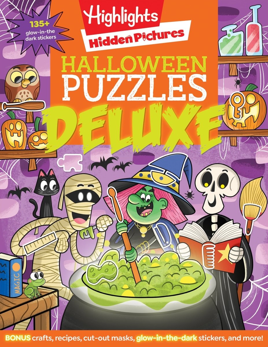 Halloween Puzzles Deluxe-Tools 4 Teaching-Classroom Decor and More