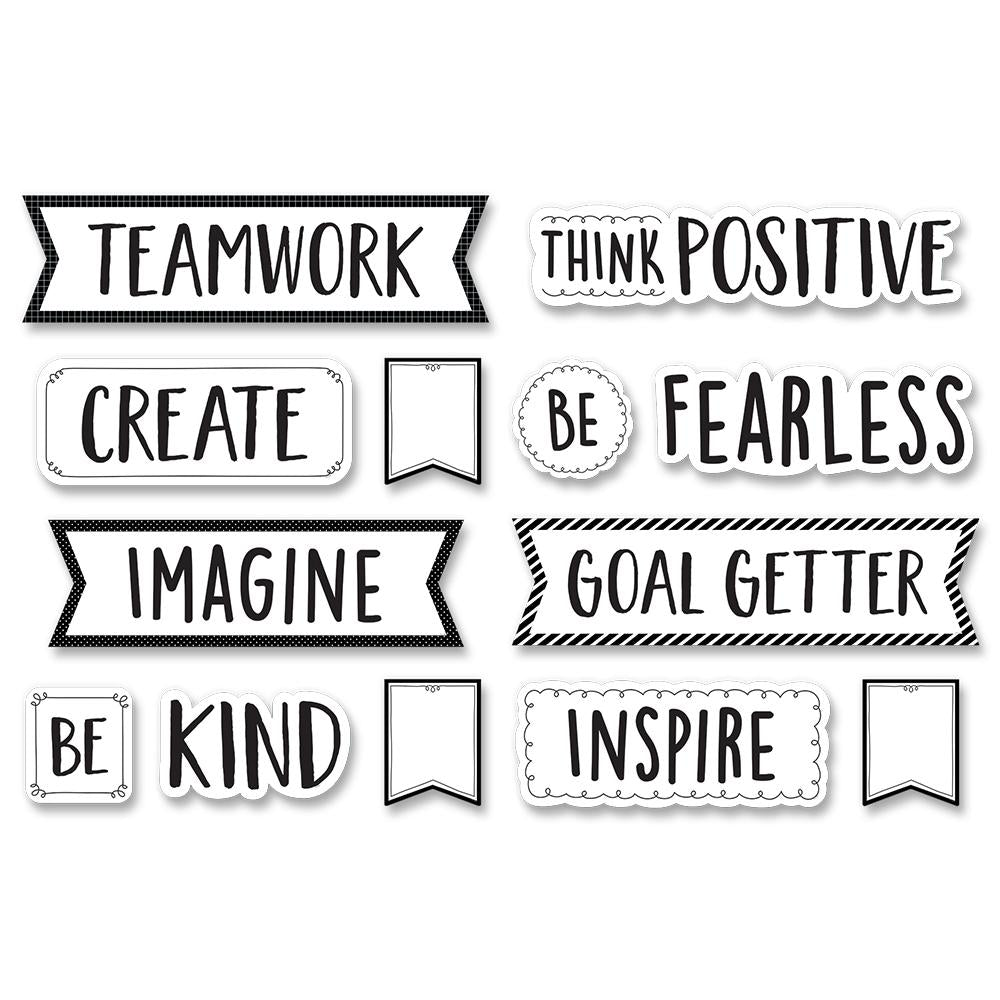 Motivational Headlines Mini Bulletin Board-Mini Bulletin Boards-Tools 4 Teaching-Classroom Decor and More