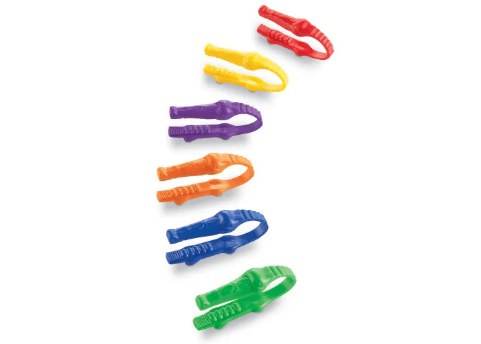 Gator Grabber Tweezers™, Set of 12-Fine Motor-Tools 4 Teaching-Classroom Decor and More