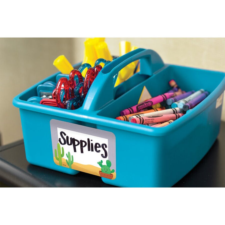 Happy Cactus Crew Name Tags/Labels - Multi-Pack-Nameplates &amp; Name Tags-Tools 4 Teaching-Classroom Decor and More