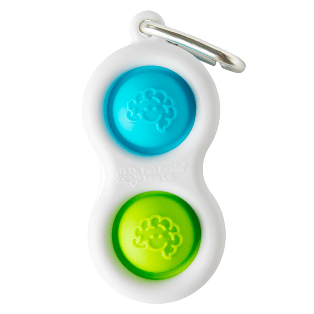 Simpl Dimpl Keychains - Assorted Colors-Sensory Play-Tools 4 Teaching-Classroom Decor and More
