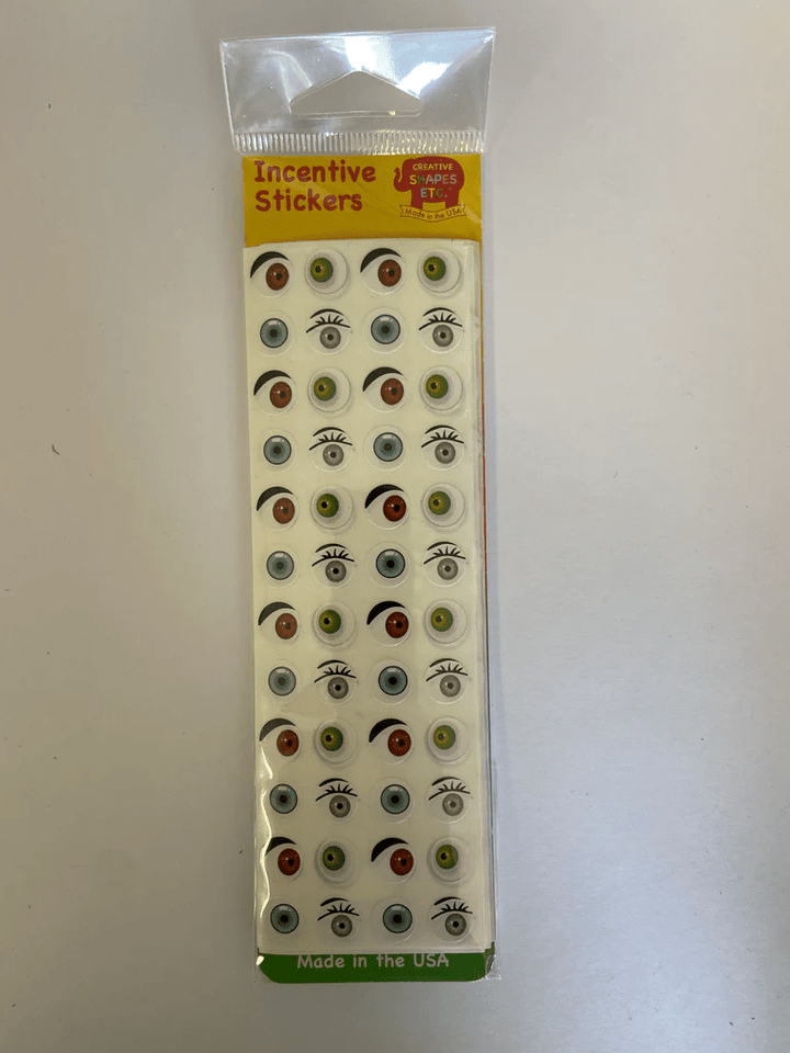 Incentive Stickers - Wiggly Eyes-Stickers-Tools 4 Teaching-Classroom Decor and More