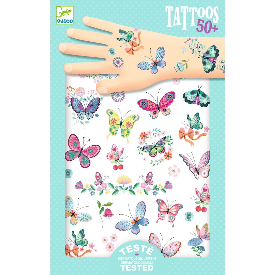 Dream Butterflies Temporary Tattoos-Craft Activity-Tools 4 Teaching-Classroom Decor and More