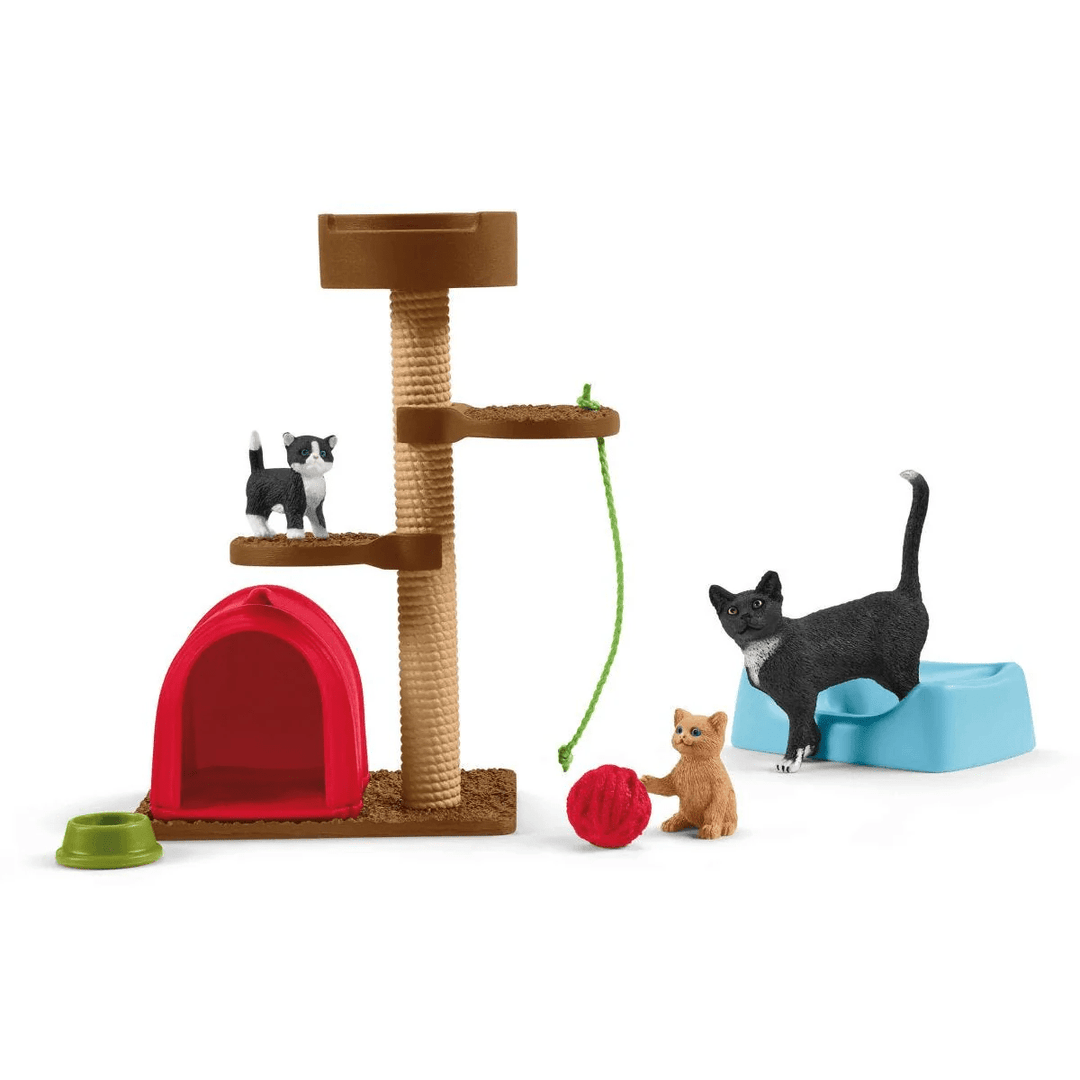 Playtime for cute cats-Schleich USA-Tools 4 Teaching-Classroom Decor and More