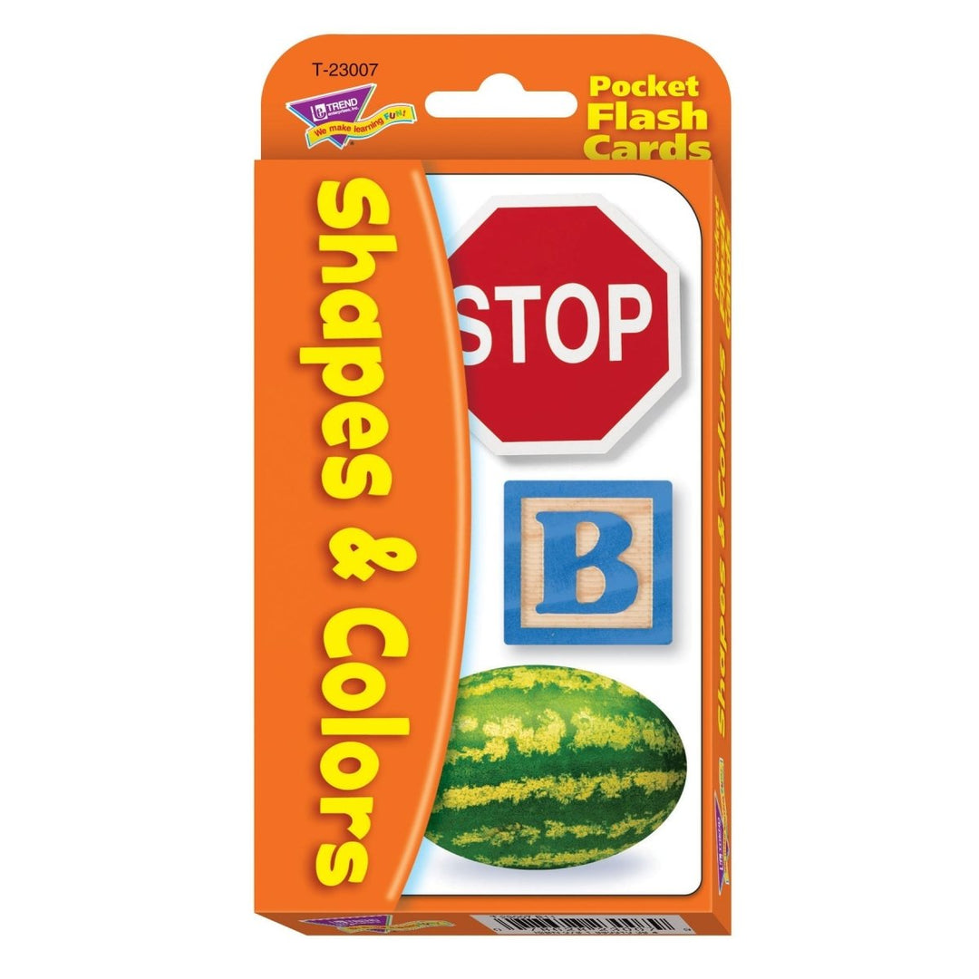 Shapes & Colors Pocket Flash Cards-Flashcards-Tools 4 Teaching-Classroom Decor and More