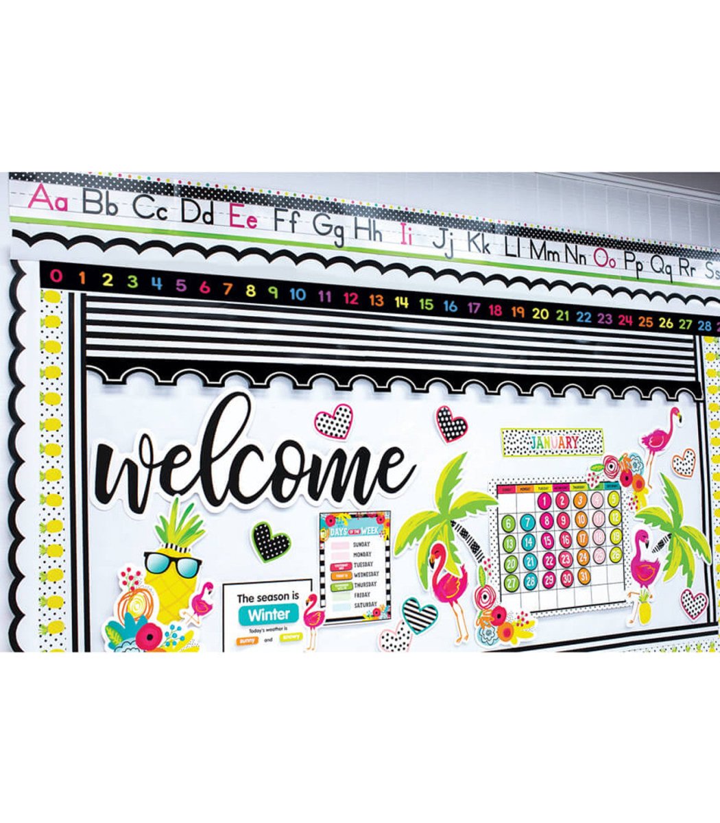 Numbers 0–120 Mini Bulletin Board Set-Mini Bulletin Boards-Tools 4 Teaching-Classroom Decor and More