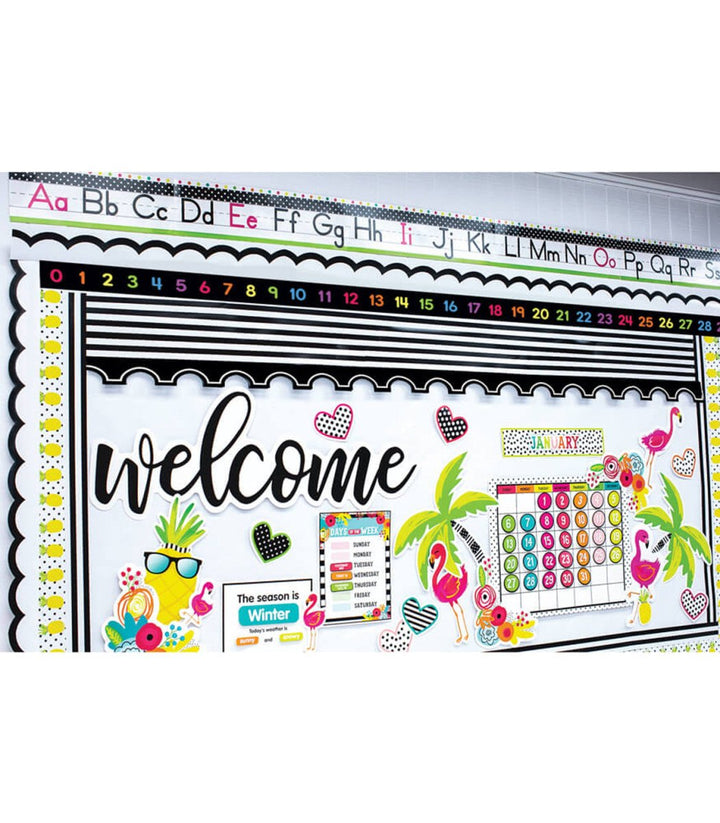 Numbers 0–120 Mini Bulletin Board Set-Mini Bulletin Boards-Tools 4 Teaching-Classroom Decor and More