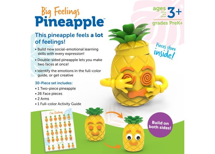Big Feelings Pineapple™-Social Emotional-Tools 4 Teaching-Classroom Decor and More