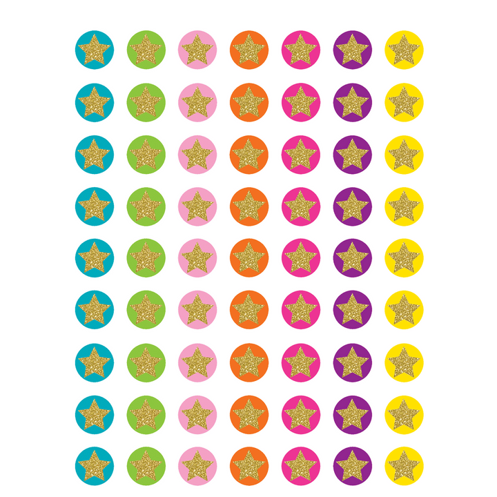 Confetti Stars Mini Stickers-Stickers-Tools 4 Teaching-Classroom Decor and More