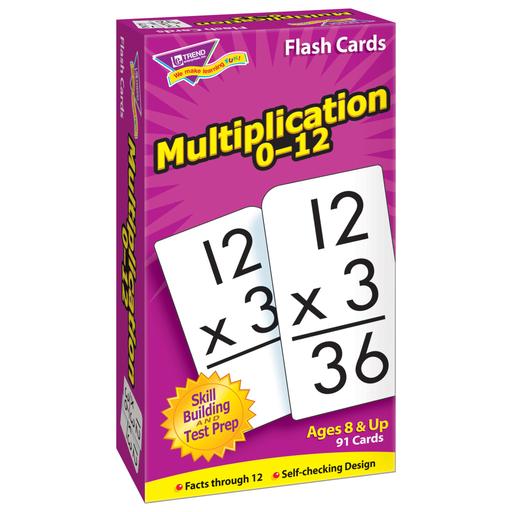 Multiplication 0-12 Skill Drill Flash Cards-Flashcards-Tools 4 Teaching-Classroom Decor and More