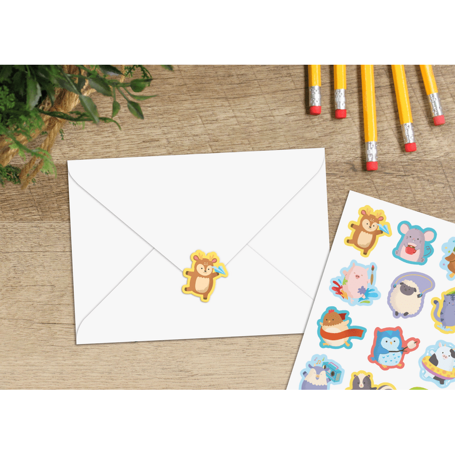 Cute Critter Stickers-Stickers-Tools 4 Teaching-Classroom Decor and More