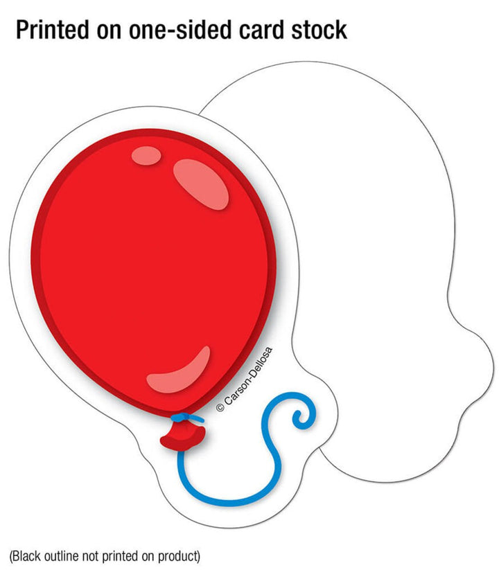 Balloons Mini Cutouts - Tools 4 Teaching