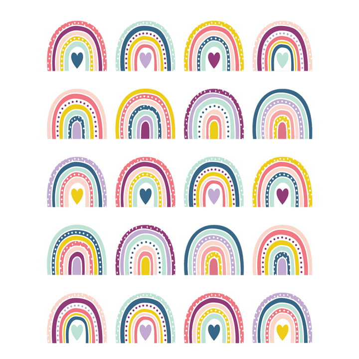 Oh Happy Day Rainbows Stickers-Stickers-Tools 4 Teaching-Classroom Decor and More