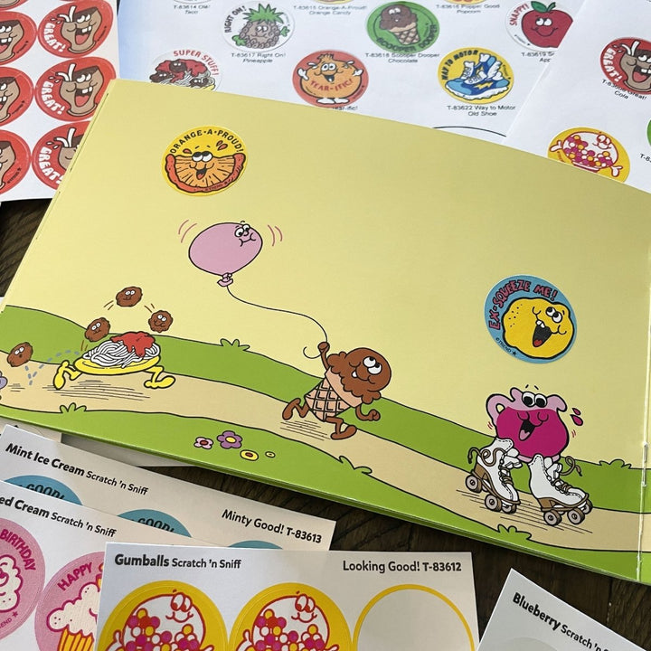 Stickers on Parade Sticker Collector Album (stickers sold separately)-Stickers-Tools 4 Teaching-Classroom Decor and More