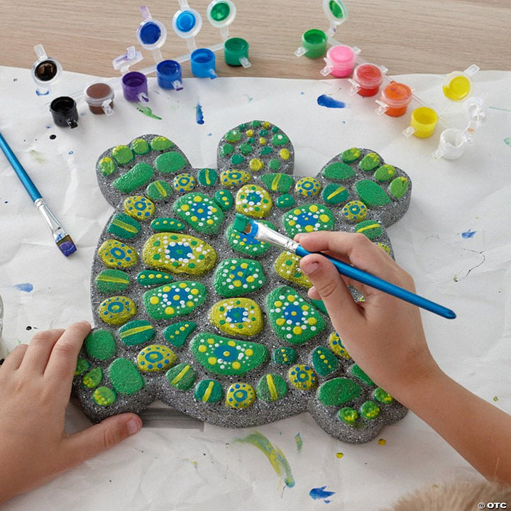 Paint Your Own Stepping Stone: Turtle-Craft Activity-Tools 4 Teaching-Classroom Decor and More