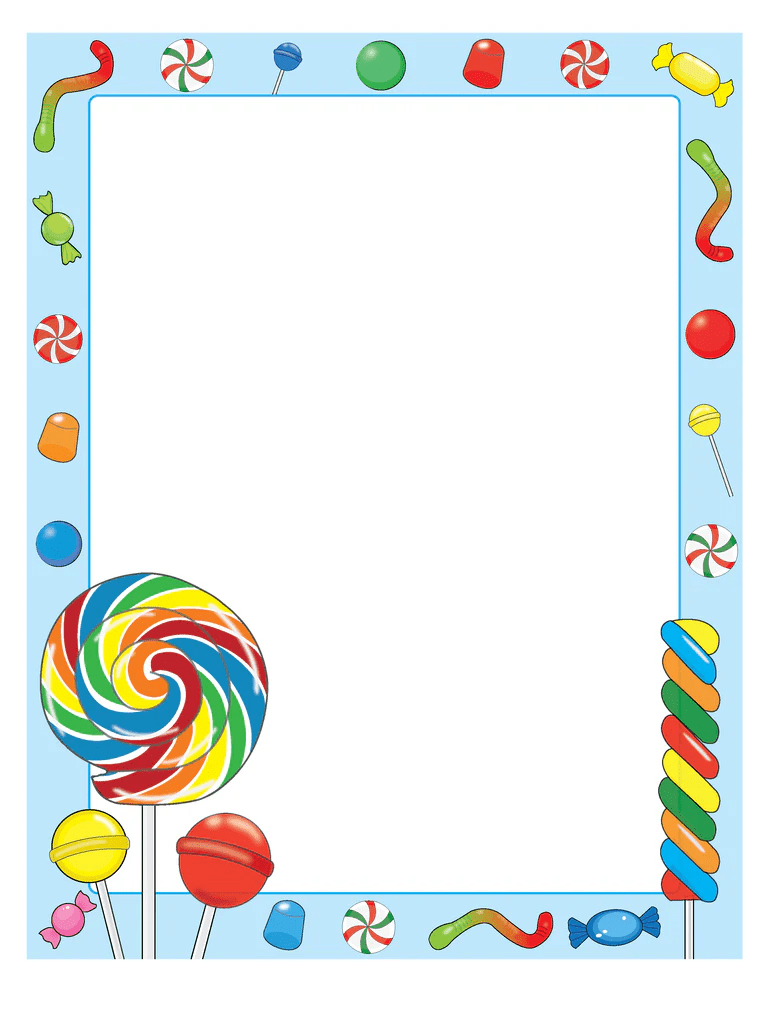Designer Paper - Candy (50 Sheet Package)-Computer Paper-Tools 4 Teaching-Classroom Decor and More