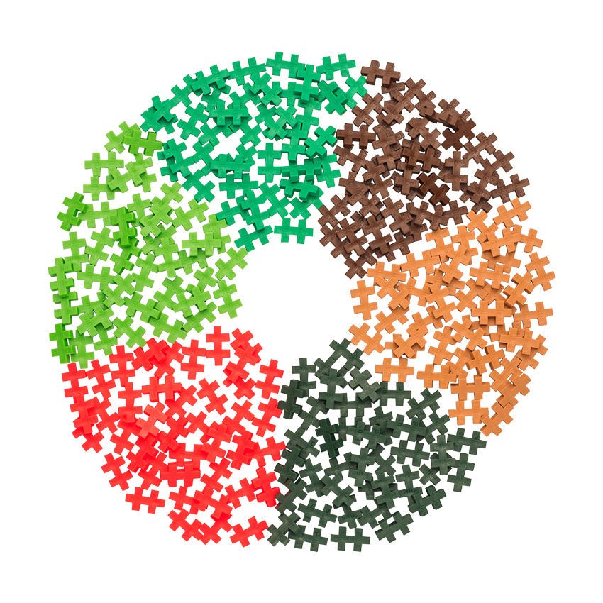 PLUS PLUS® Tube - 240 PC - Open Play Mix - Jungle Mix-Plus Plus-Tools 4 Teaching-Classroom Decor and More