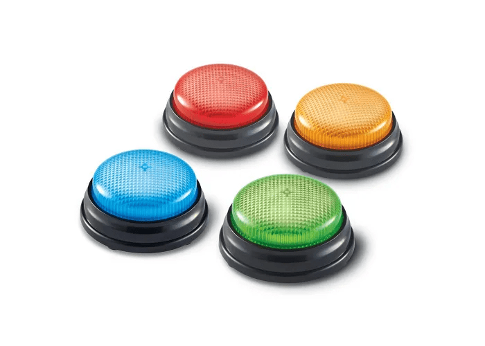 Lights & Sounds Answer Buzzers (Assorted)-Classroom Essentials-Tools 4 Teaching-Classroom Decor and More
