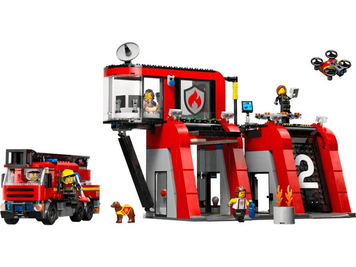 LEGO® City Fire Station with Fire Truck-LEGO-Tools 4 Teaching-Classroom Decor and More