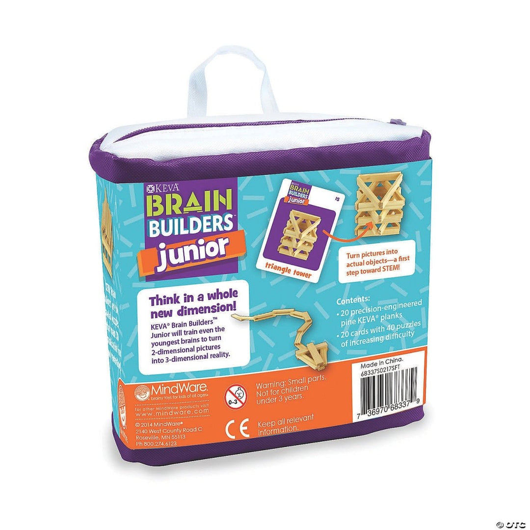 *KEVA® Brain Builders Junior-Building-Tools 4 Teaching-Classroom Decor and More
