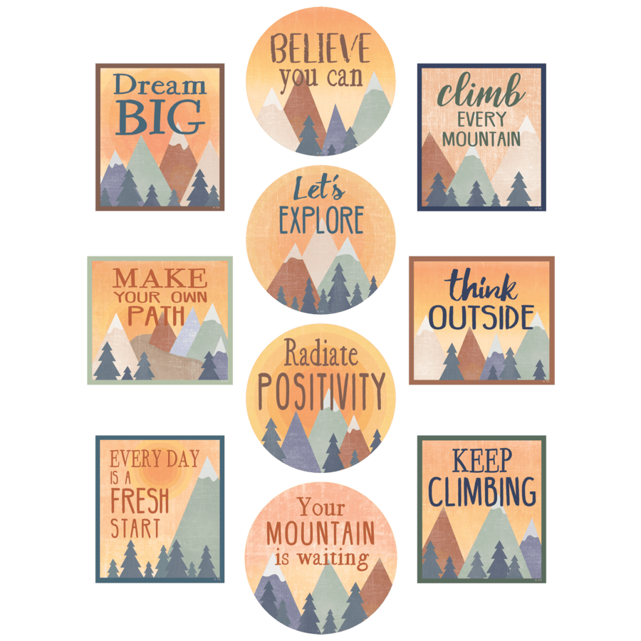 Moving Mountains Positive Sayings Accents-Accents-Tools 4 Teaching-Classroom Decor and More