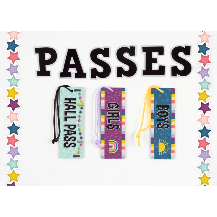 Oh Happy Day Magnetic Hall Pass-Hall Passes-Tools 4 Teaching-Classroom Decor and More