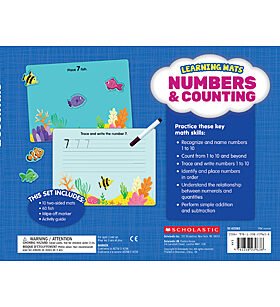 Learning Mats: Numbers & Counting-Numbers, Counting & Sorting-Tools 4 Teaching-Classroom Decor and More