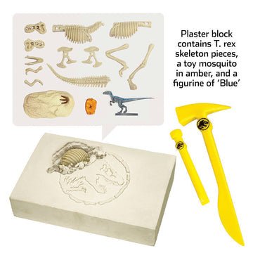 Jurassic World: Dominion Dinosaur Dig - Blue, T. Rex, and Amber-Science & STEM-Tools 4 Teaching-Classroom Decor and More