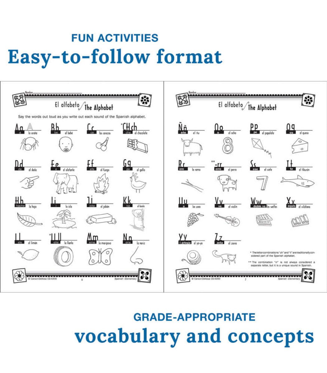 Skills for Success Spanish Resource Book Grade K-5 Paperback-Writing-Tools 4 Teaching-Classroom Decor and More