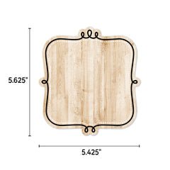 Core Decor Loop-de-Loop on Wood 6" Designer Cut-Outs-Accents-Tools 4 Teaching-Classroom Decor and More