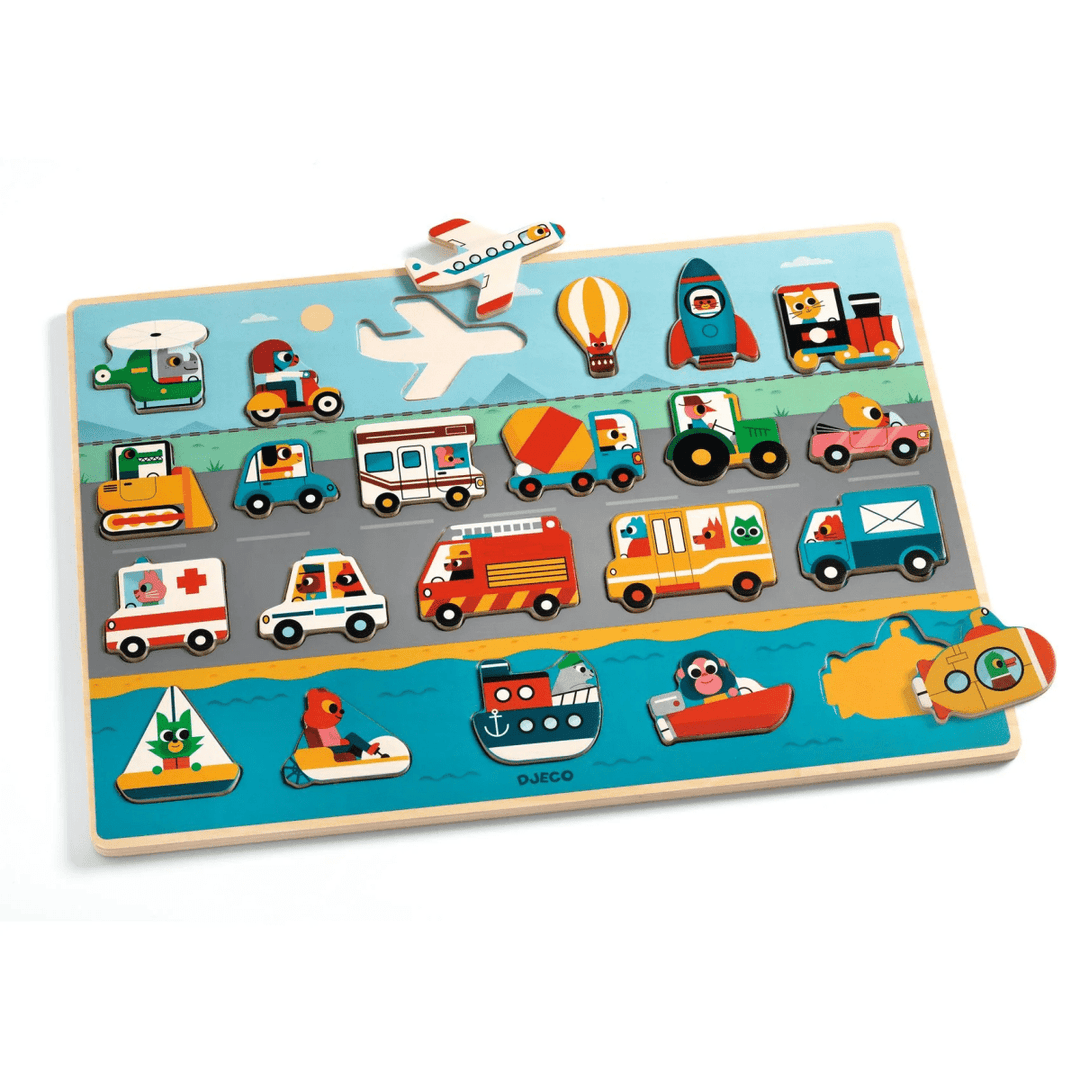 Puzzle Vroom-Puzzles-Tools 4 Teaching-Classroom Decor and More