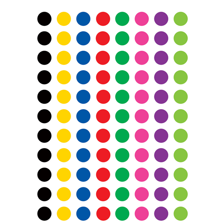 Colorful Circles Mini Stickers-Stickers-Tools 4 Teaching-Classroom Decor and More