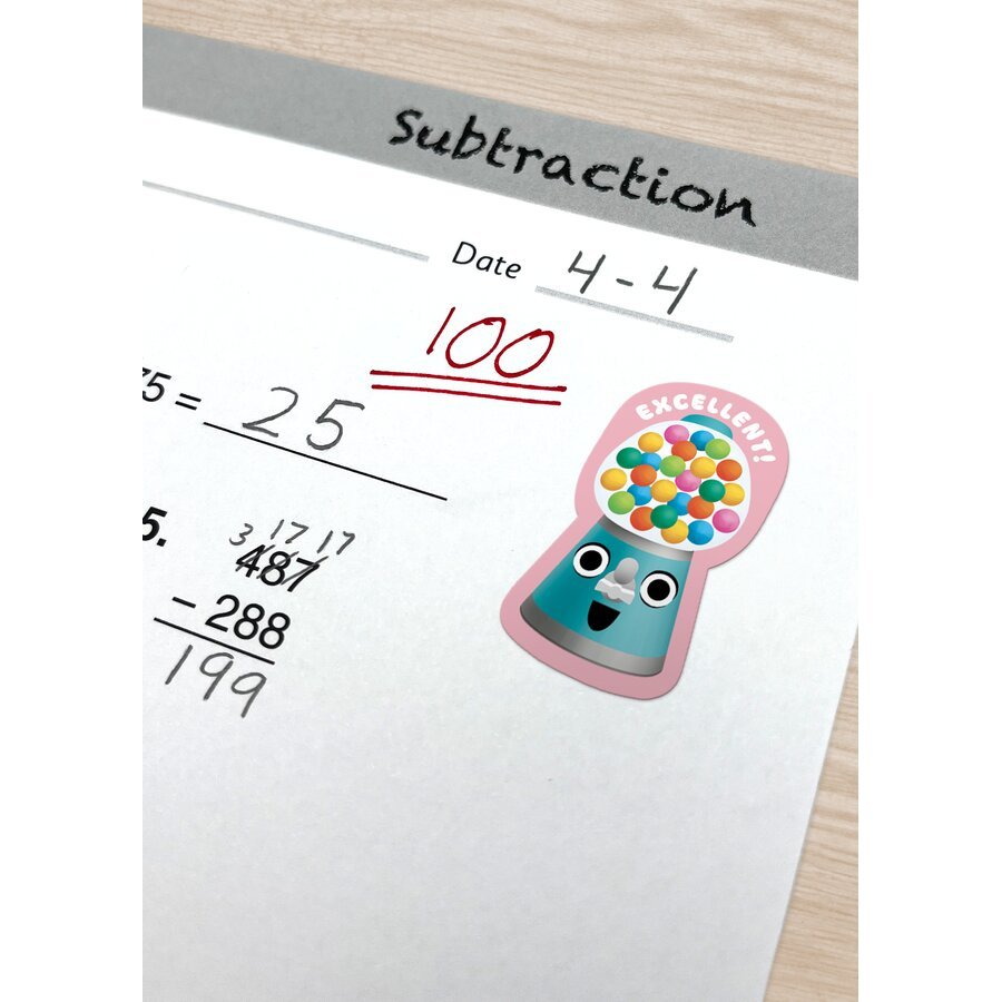 Bubble Gum Smelly Stickers-Stickers-Tools 4 Teaching-Classroom Decor and More