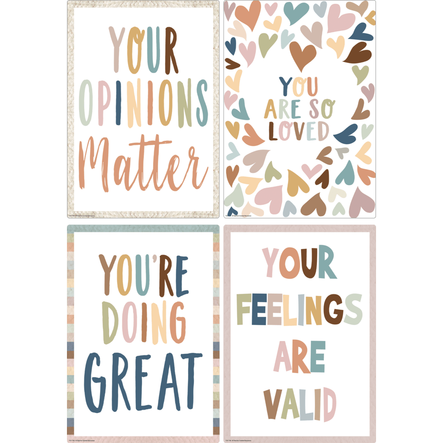 Everyone is Welcome Small Poster Pack-Bulletin Board Sets-Tools 4 Teaching-Classroom Decor and More