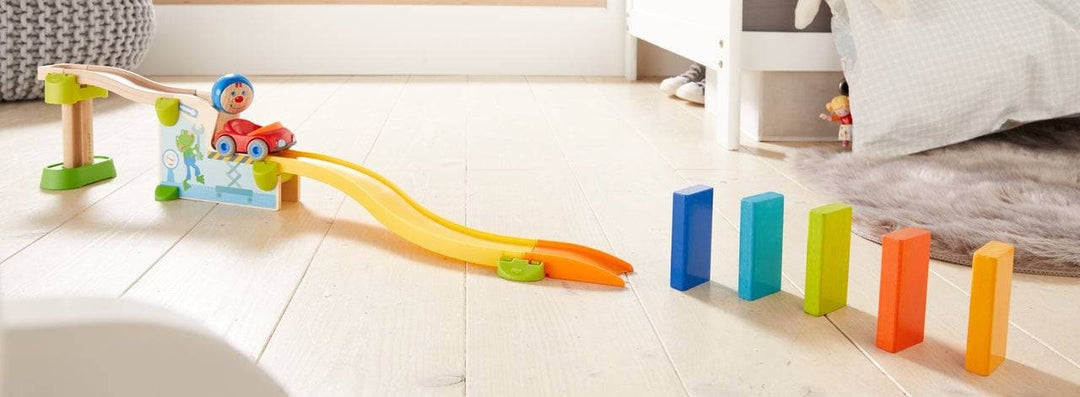 Kullerbu Jump into Car Dominos Play Set-Vehicles & Construction-Tools 4 Teaching-Classroom Decor and More