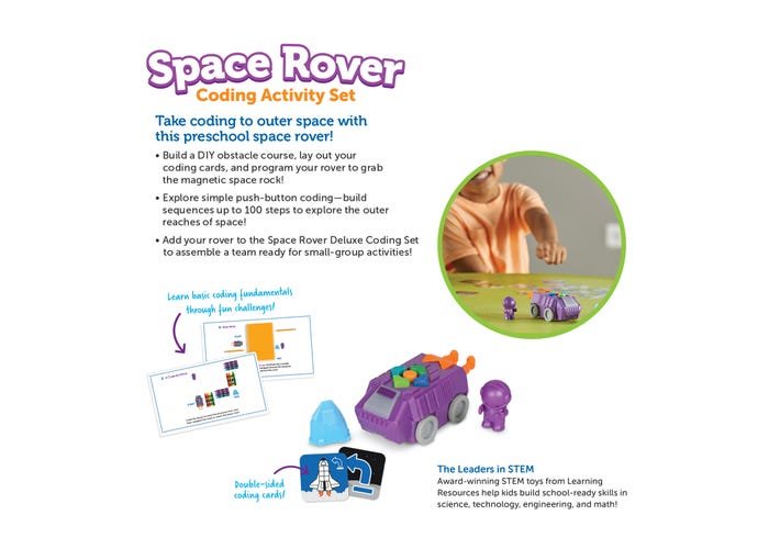 *Space Rover Coding Activity Set-Science & STEM-Tools 4 Teaching-Classroom Decor and More