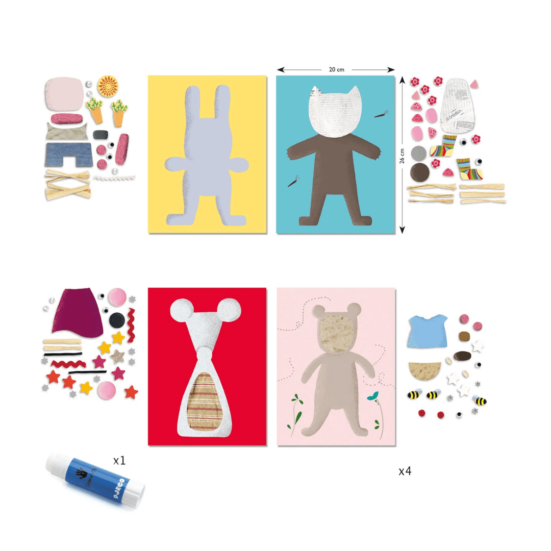 Collages for Little Ones Craft Kit-Craft Activity-Tools 4 Teaching-Classroom Decor and More