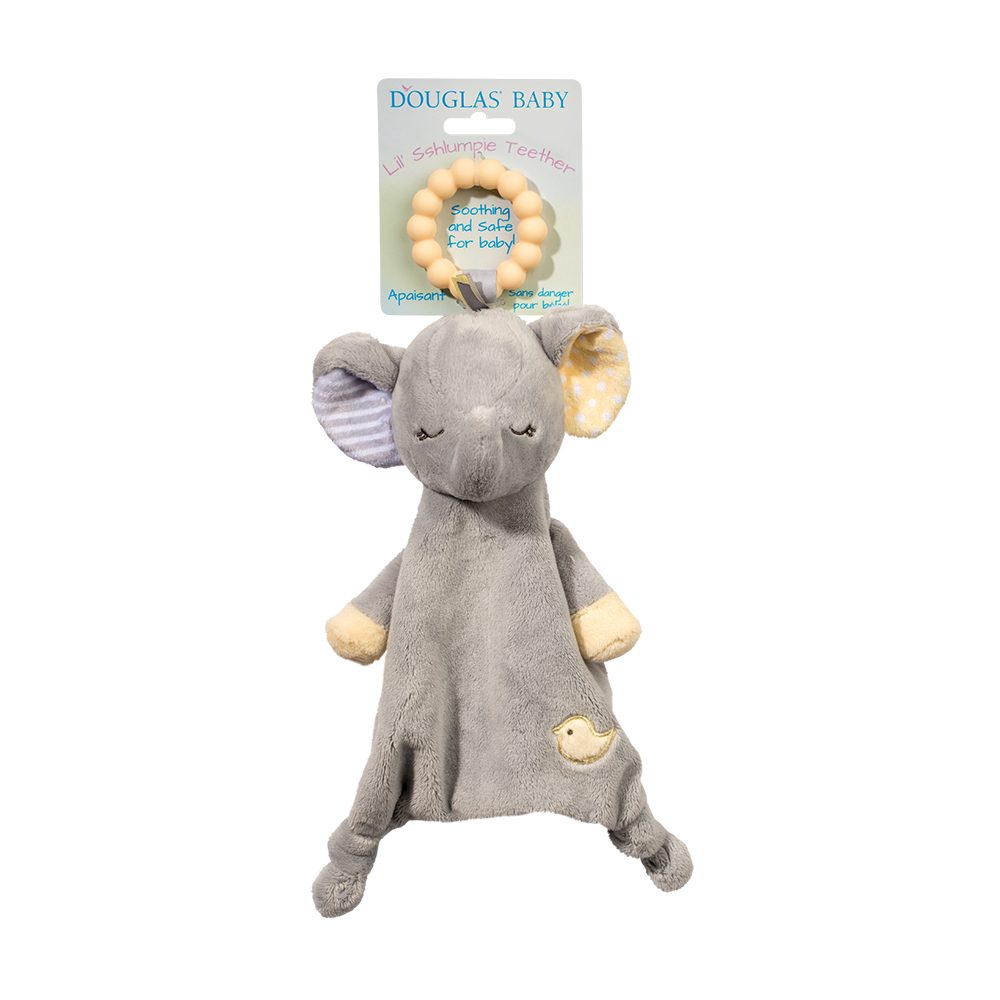 Joey Gray Elephant Teether-Baby & Toddler-Tools 4 Teaching-Classroom Decor and More