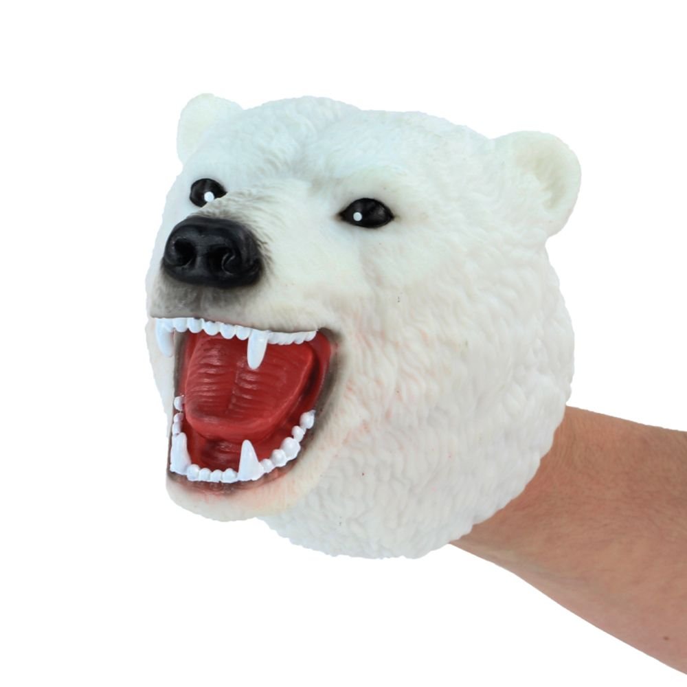 Polar Bear Hand Puppet-Fidgets-Tools 4 Teaching-Classroom Decor and More