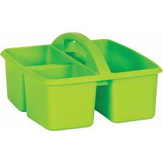 Plastic Storage Caddy: Lime-Organization-Tools 4 Teaching-Classroom Decor and More