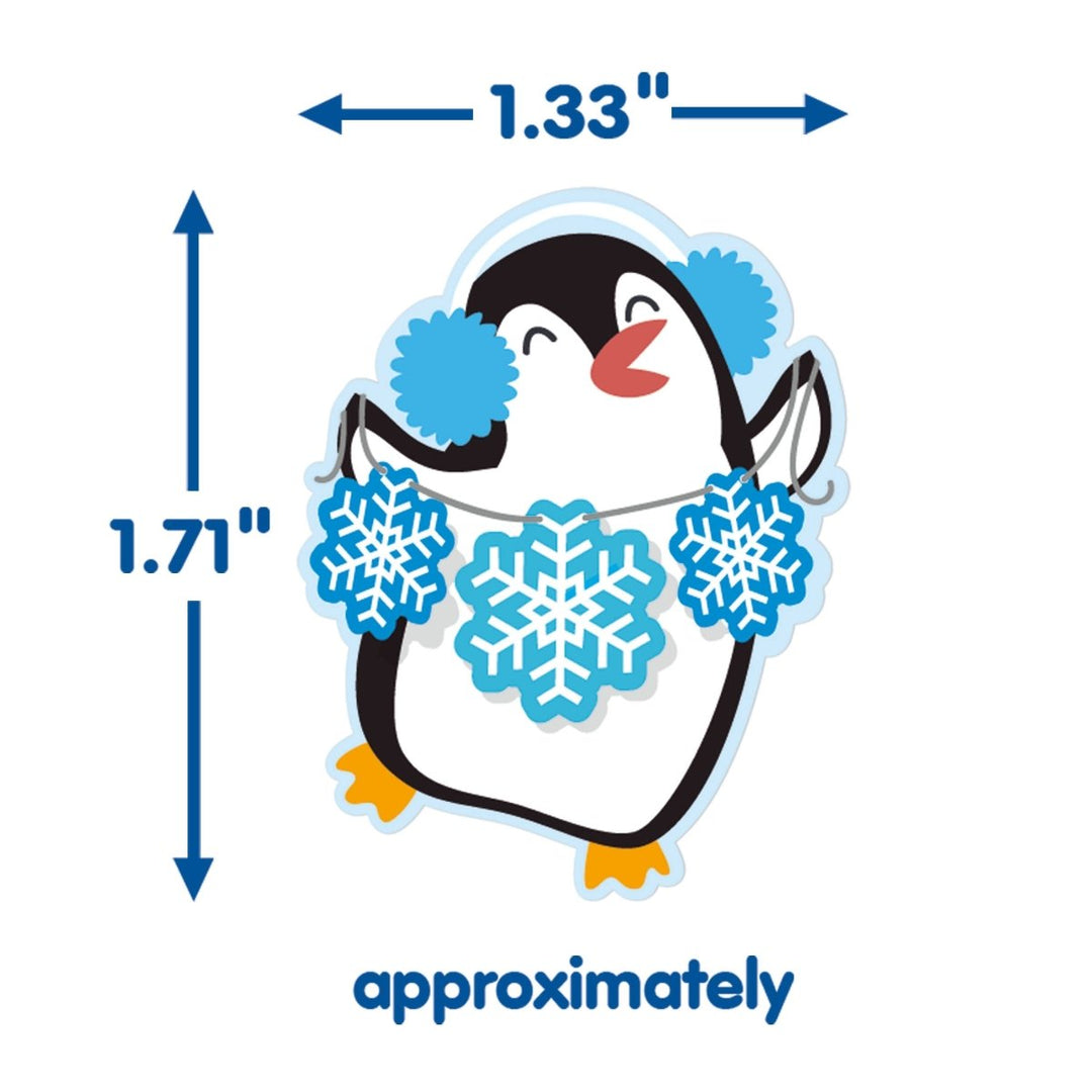 Winter Penguin Stickers Giant-Tools 4 Teaching-Classroom Decor and More