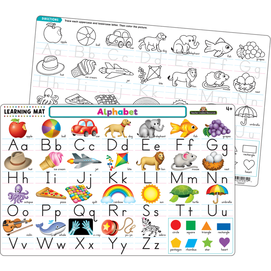 Alphabet Learning Mat-Teaching Materials-Tools 4 Teaching-Classroom Decor and More