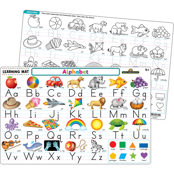 Alphabet Learning Mat-Teaching Materials-Tools 4 Teaching-Classroom Decor and More